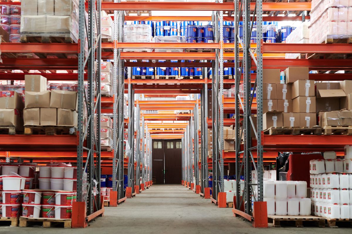 Industrial warehouse facility